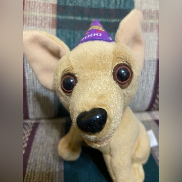 TACO Bell 2000 Happy New Year Chihuahua Plush @@@@Sound don’t work!!!! - Picture 2 of 10